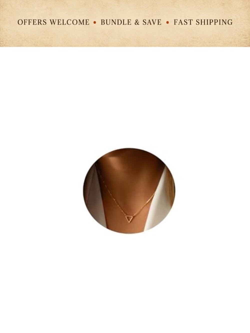 14K Gold Plated Heart Pendant Choker Necklace Dainty Boho Minimalist Jewelry